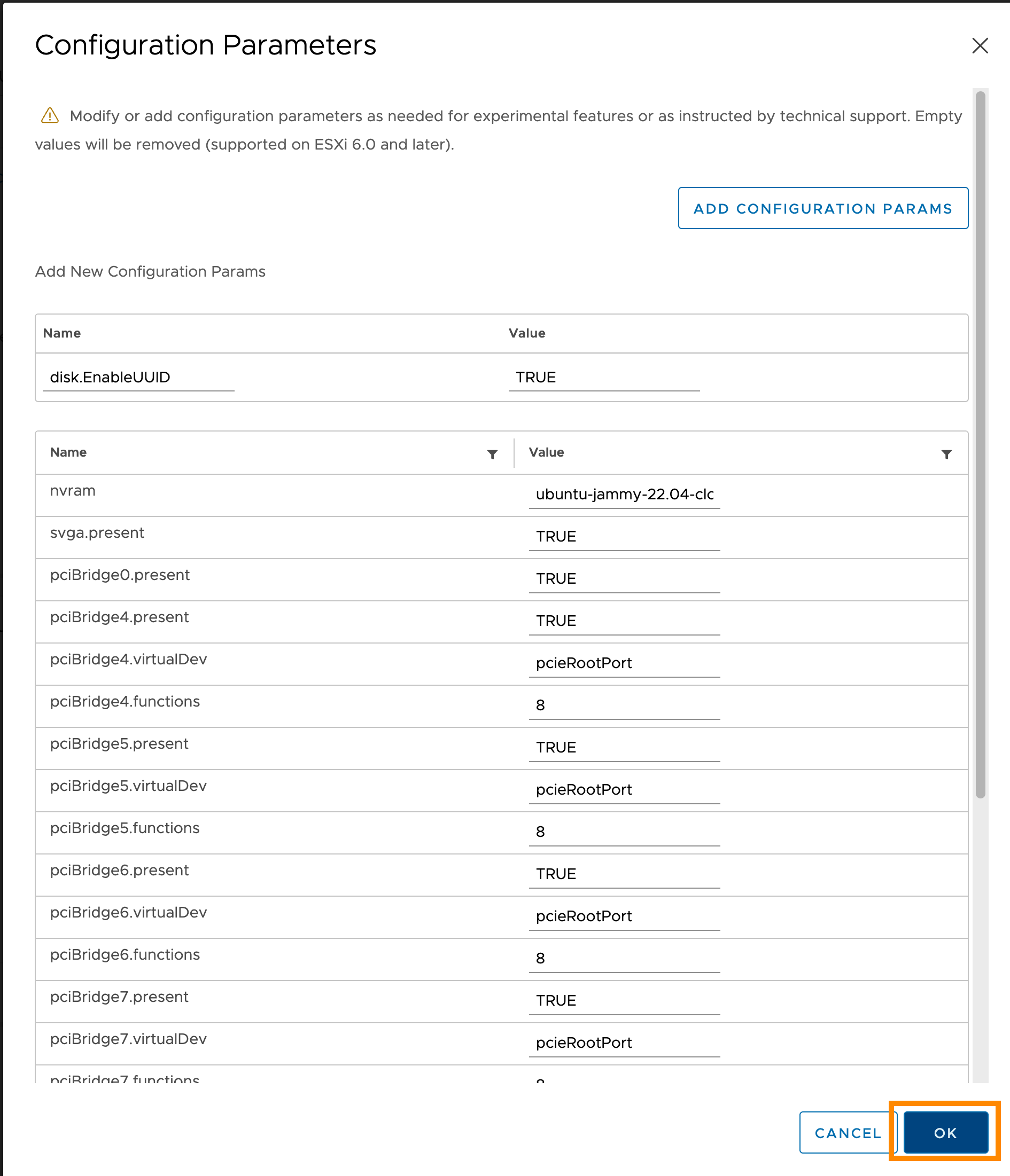Настройка шаблона, vCenter 5