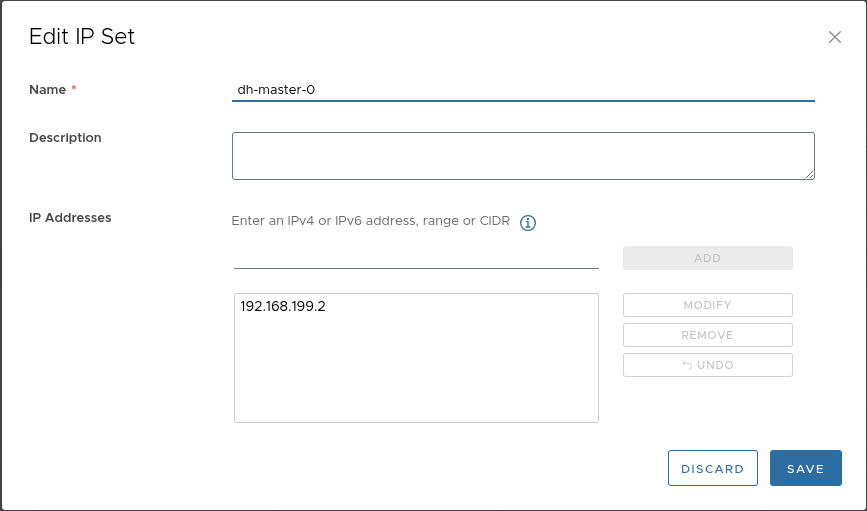 Настройка firewall на edge gateway, шаг 1